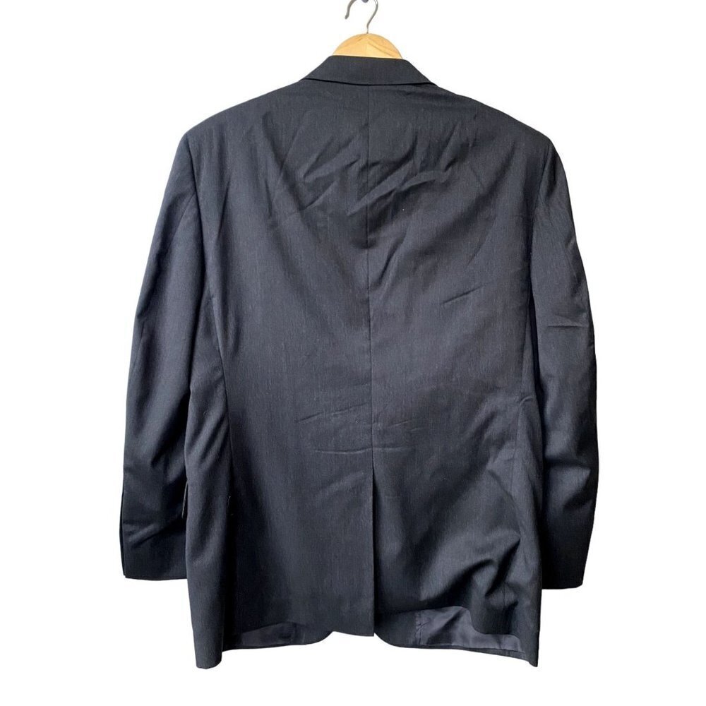 JoS A Bank 100% Wool‎ Mens Size 42R Dark Gray Gordon Suit Coat Blazer Jacket - Picture 4 of 6
